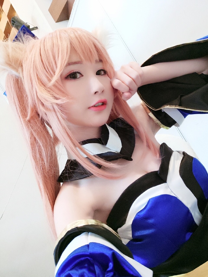 fate/grand order 狐妖玉藻前cosplay正片