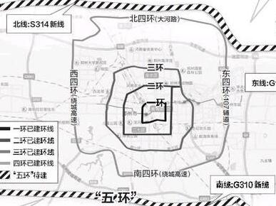 郑州:南五环要建了,看看规划在哪儿?