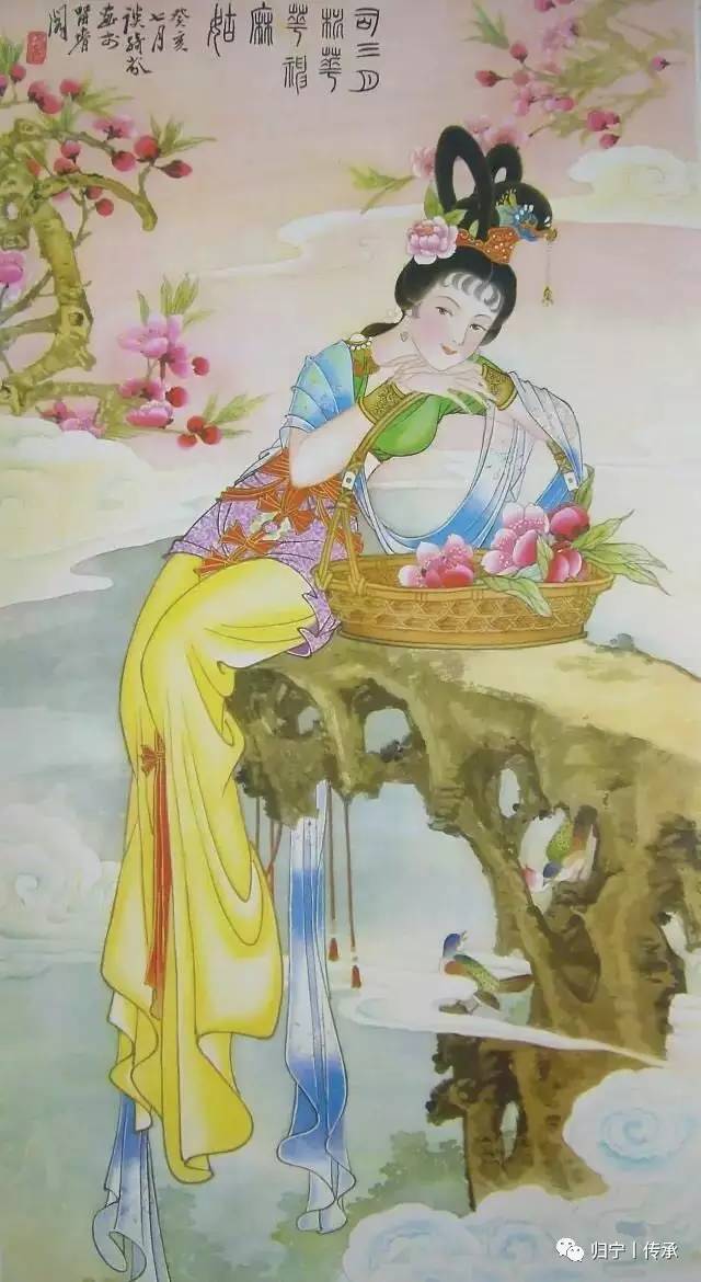 今日花朝丨美丽的十二花神,你见过么