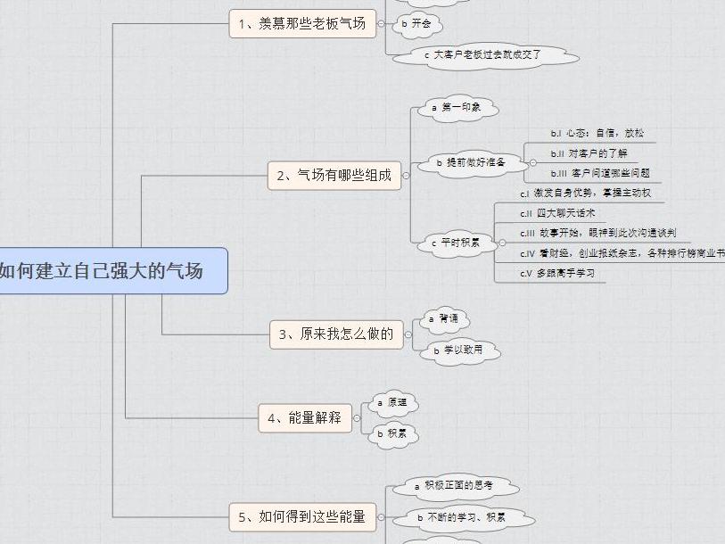 如何建立自己强大的气场