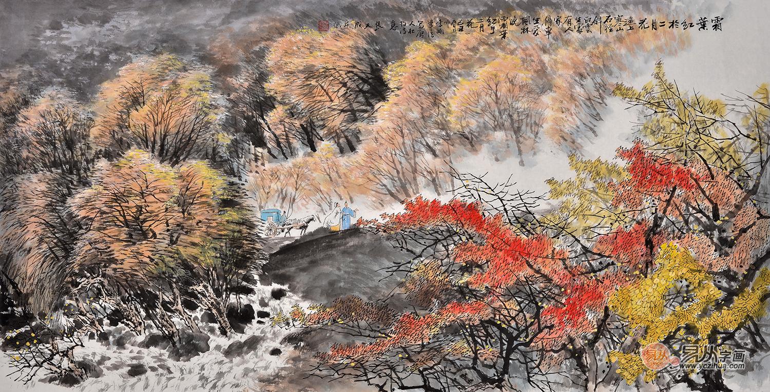 山水画,桂林山水甲天下