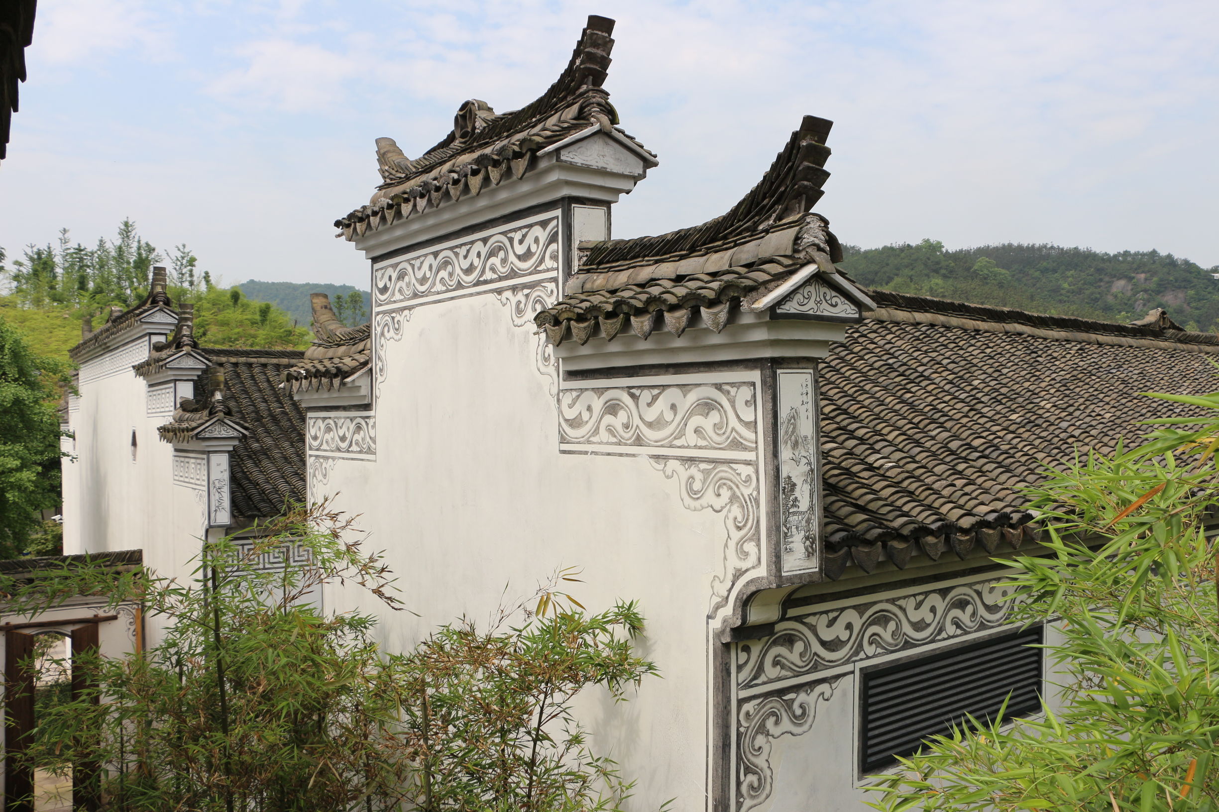 浙江璟园，一个专门收藏古民居徽式建筑的博物馆