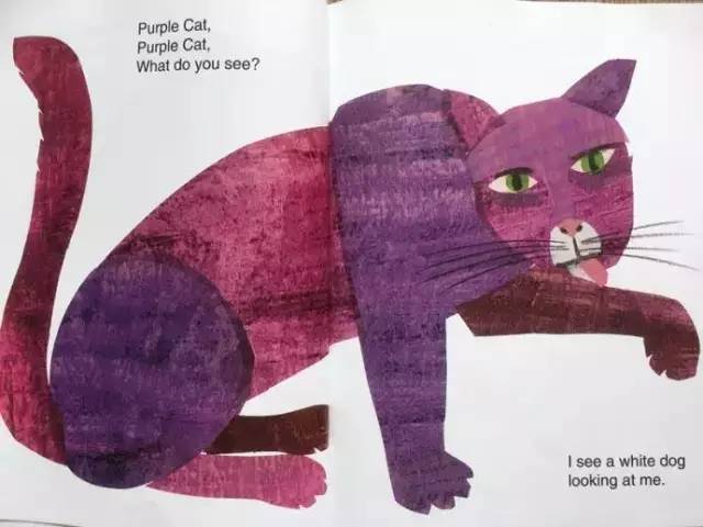 purple cat 紫色的猫