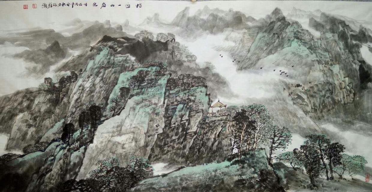 "寄情山水 大爱无疆"著名山水画家——李振华