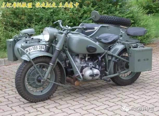 揭秘二战德军主战摩托车ks750