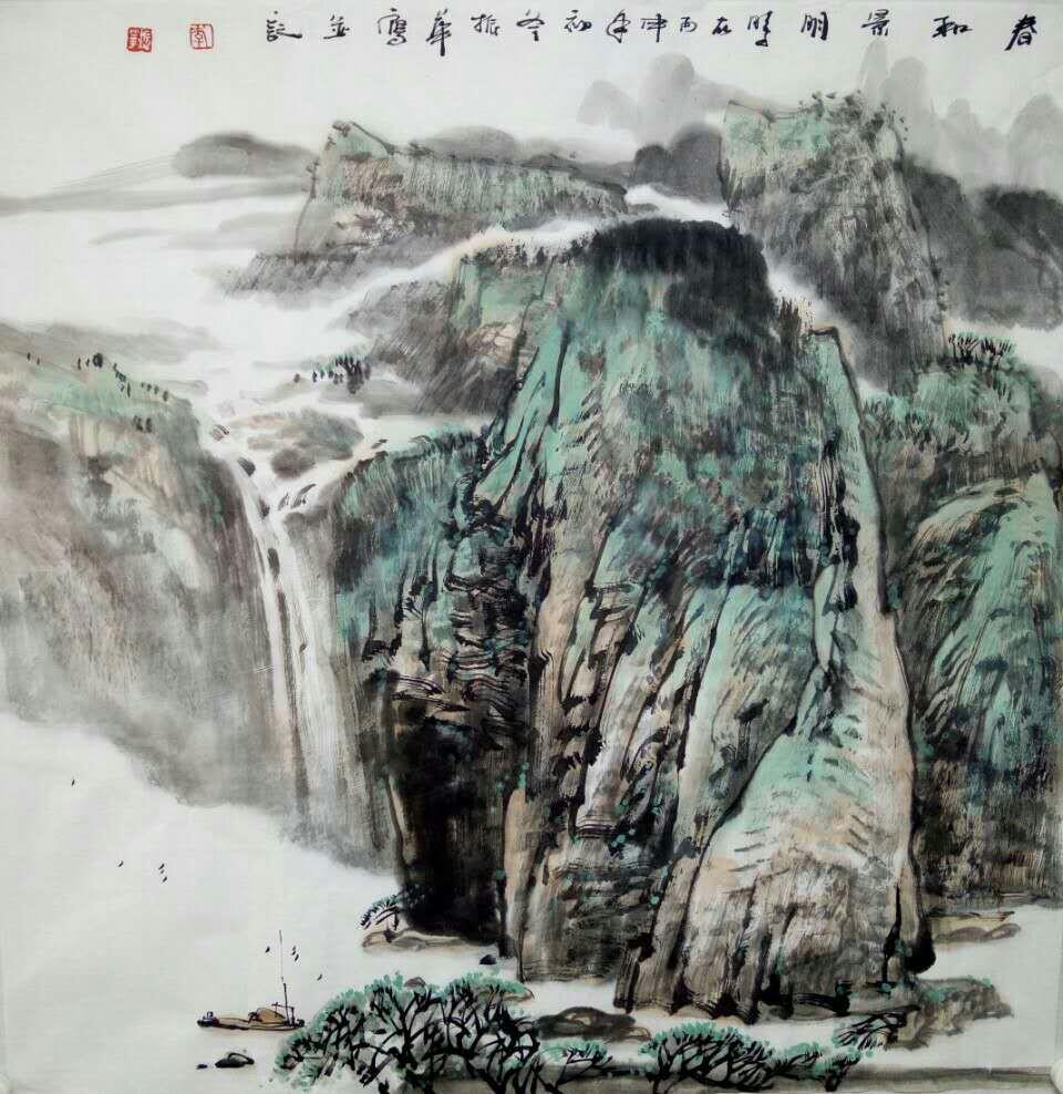 "寄情山水 大爱无疆"著名山水画家——李振华