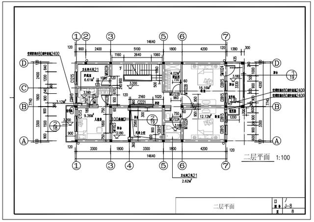 占地面积为99.4平方米三层农村小别墅设计图