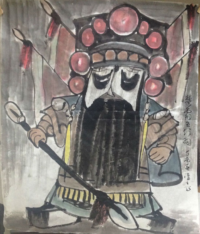 外滩艺术馆新水墨邀请展——潘之戏曲人物画