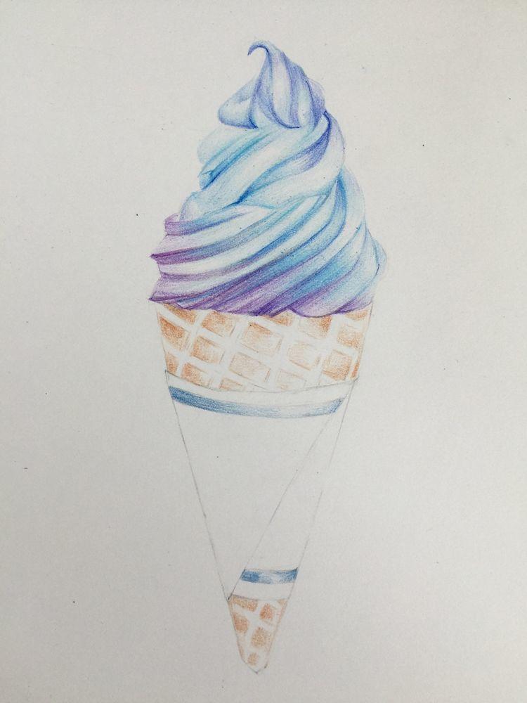 绘画教程 | 冰淇淋(含视频)