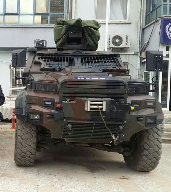 土耳其出口的国产装甲战斗车 外形很霸气!
