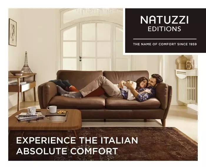 能错过,位于2号馆1层c01纳图兹集团旗下的品牌natuzzi editions意迪森