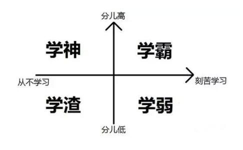 但是学渣也努力过前一句