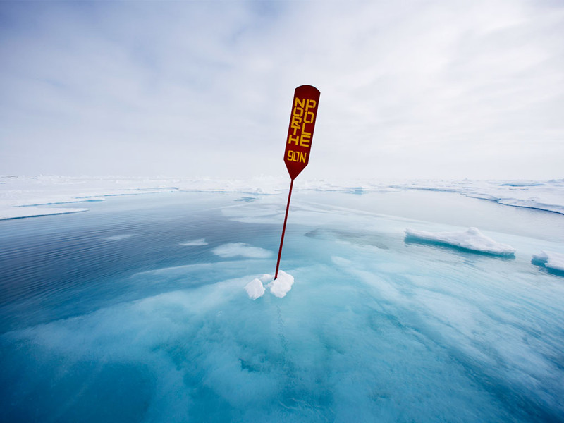 50年胜利号核动力破冰船北极点摄影巡游15天
