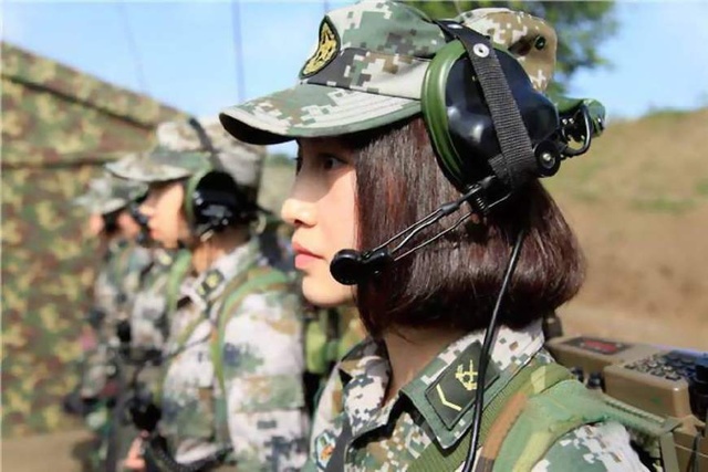 中国通信女兵,都是我们心中最美的女神