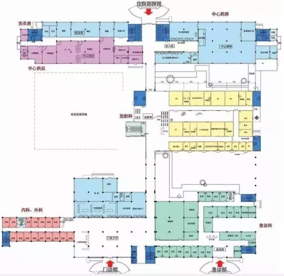 药区其它 正文  强调"功能模块化,流程体系化,以人为本"的现代化医院