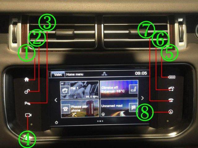 路虎这么多按键正确使用车内按键17款行政增加那些