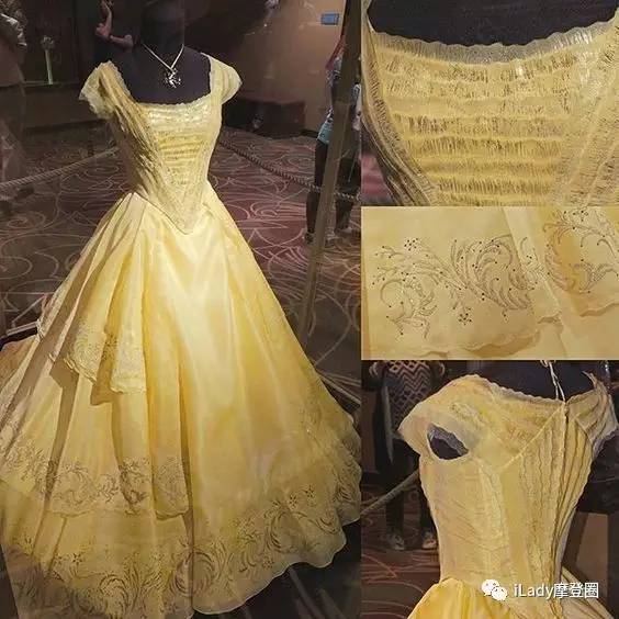 贝儿公主惊艳的黄裙子，原来出自捧得奥斯卡小
