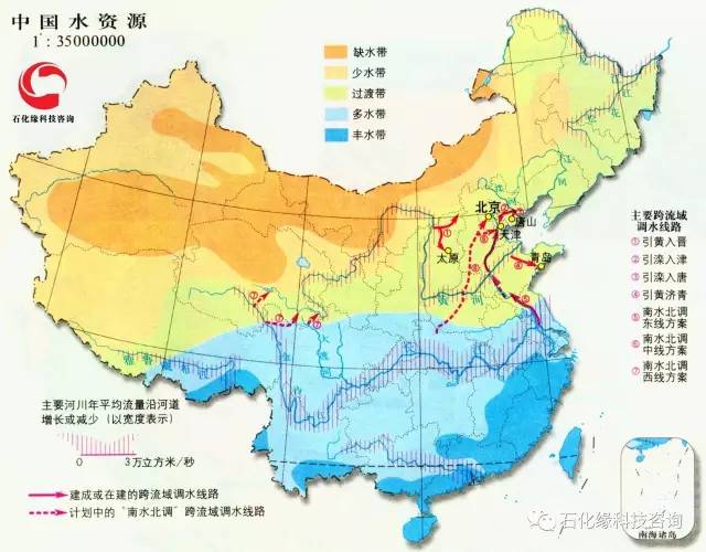 图41:中国水资源分布图图片