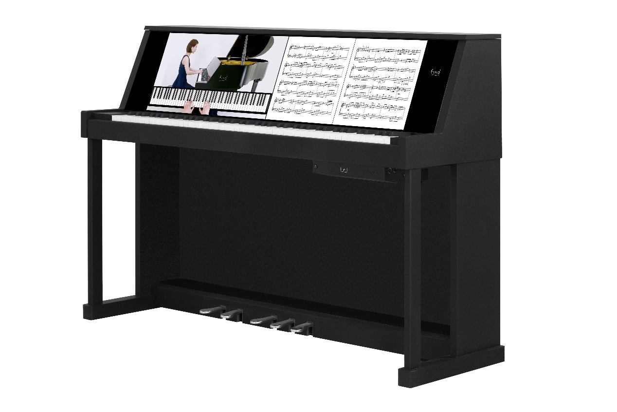 功能,乐谱资源与电钢琴完美融合,而find智慧钢琴所采用的3840×1080
