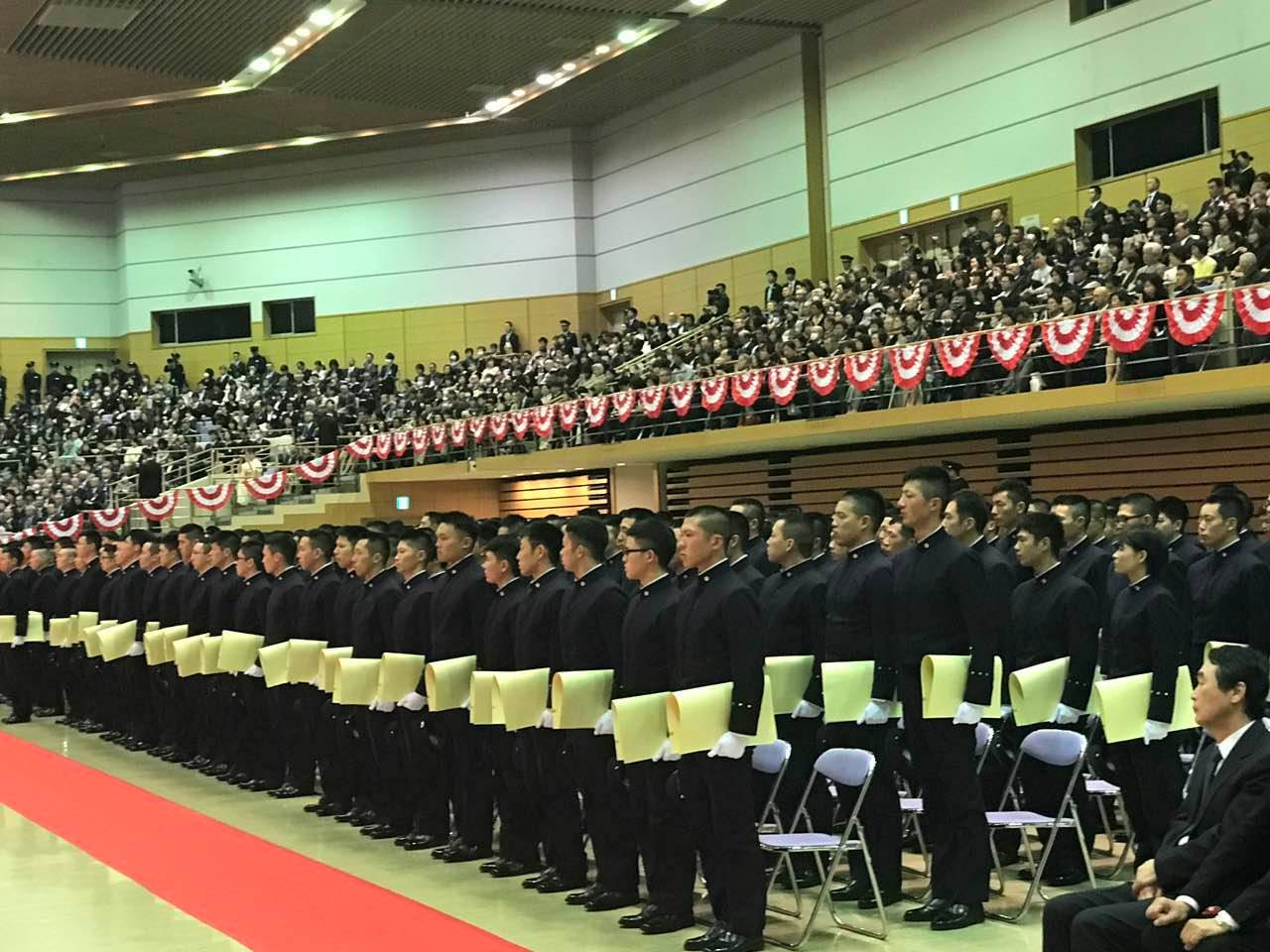 探营,日本防卫大学校2017年毕业典礼是这样的