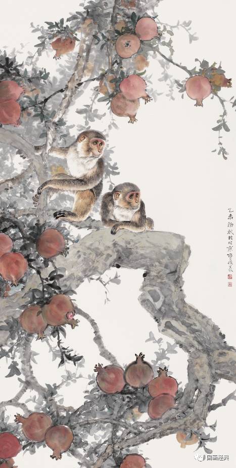 京城闻名的画猴大家—曹俊义(这么传达着浓浓温情的猴子您见过吗?