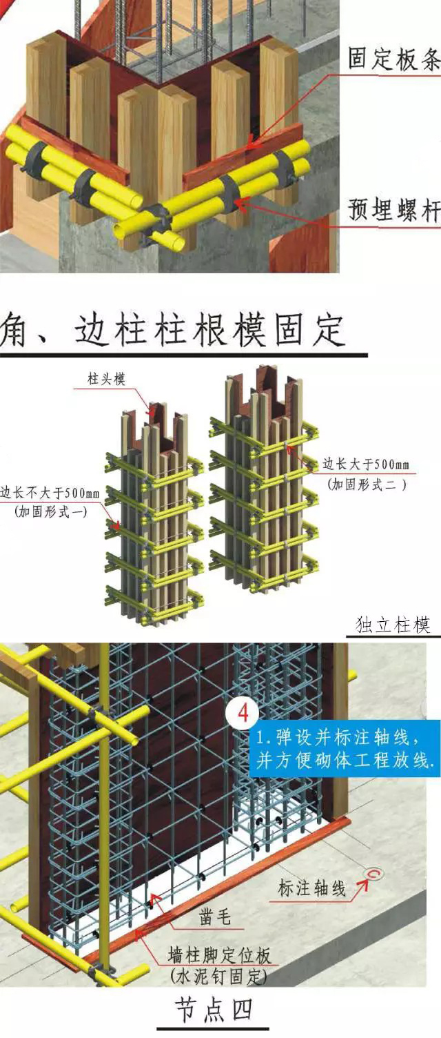 2,梁底模采用18mm九夹板,纵向按150mm间距设40x60过刨木枋,也可采用