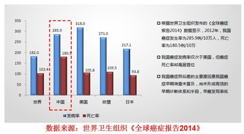 与上次(2008年)公布的数据相比,全球范围内男性肝癌发病率稳定在第5位