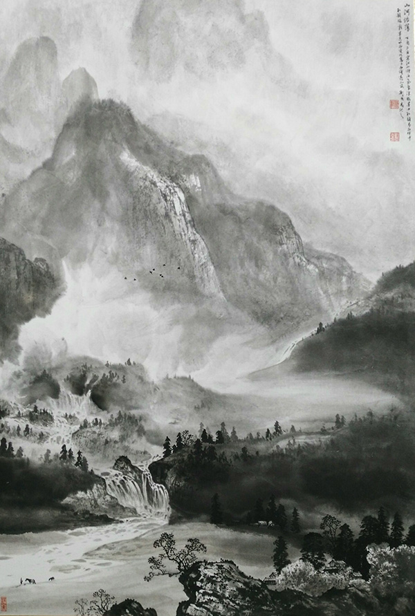 绿水青山总怡情 画家刘国志作品欣赏