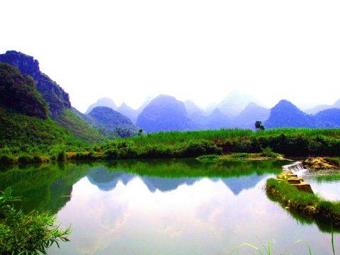 国内游  在忻城,有种风景,叫内城风光    在忻城,有种花,叫古蓬油菜花