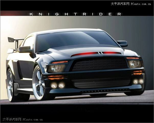 2008年,《霹雳游侠2008》,kitt的身体换成了2008款野马shelby gt