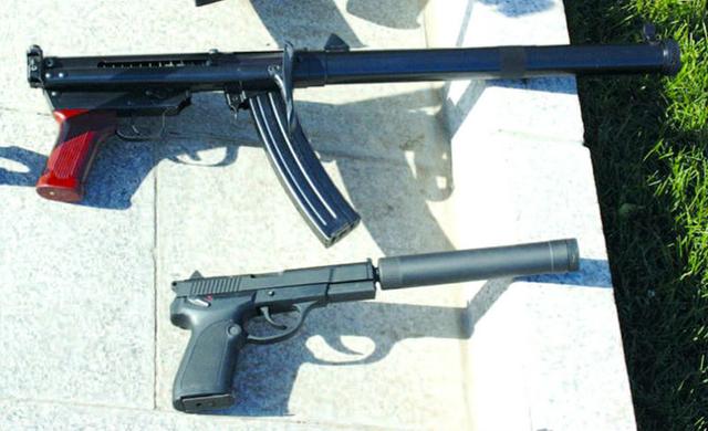05式微声冲锋枪 05式5.8毫米微声冲锋枪,是为了替换85式7.
