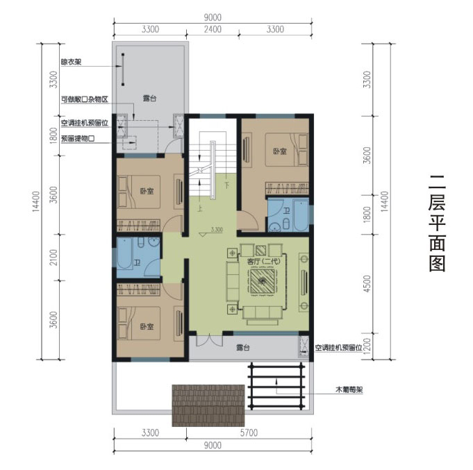 9x17米带院新农村三层楼房,看完你会在城里买房吗