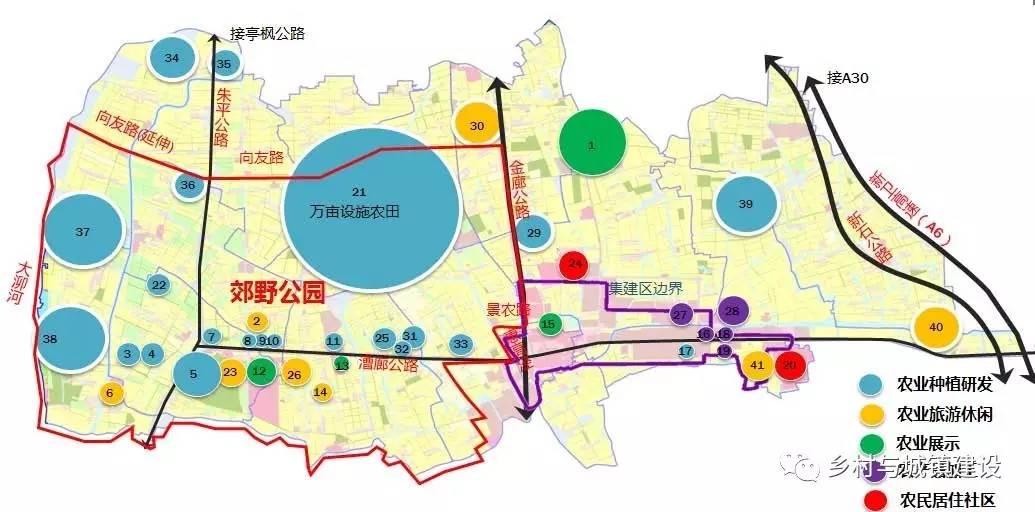 【2015年度全国规划评优】上海市金山区廊下镇郊野公园规划