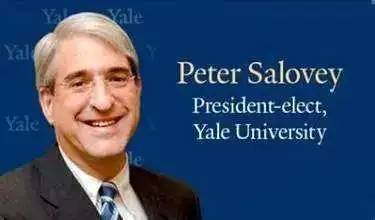 耶鲁大学校长苏必德(peter salovey)