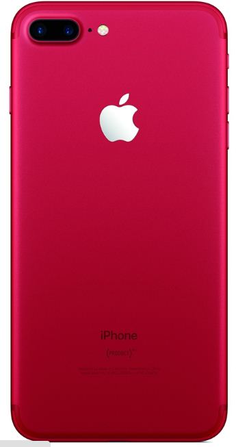 苹果新品红色特别版iPhone7线上发布!