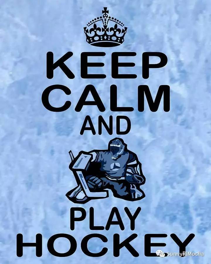 keep calm and love hockey