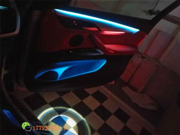 宝马x6原厂款氛围灯,高清夜视360全景行车记录仪