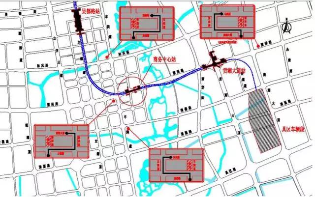 无锡地铁4号线一期即将动工20条道路开挖未来的无锡交通将大变样