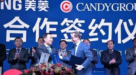 美菱联手candy集团 构建白电王国全球化新格局