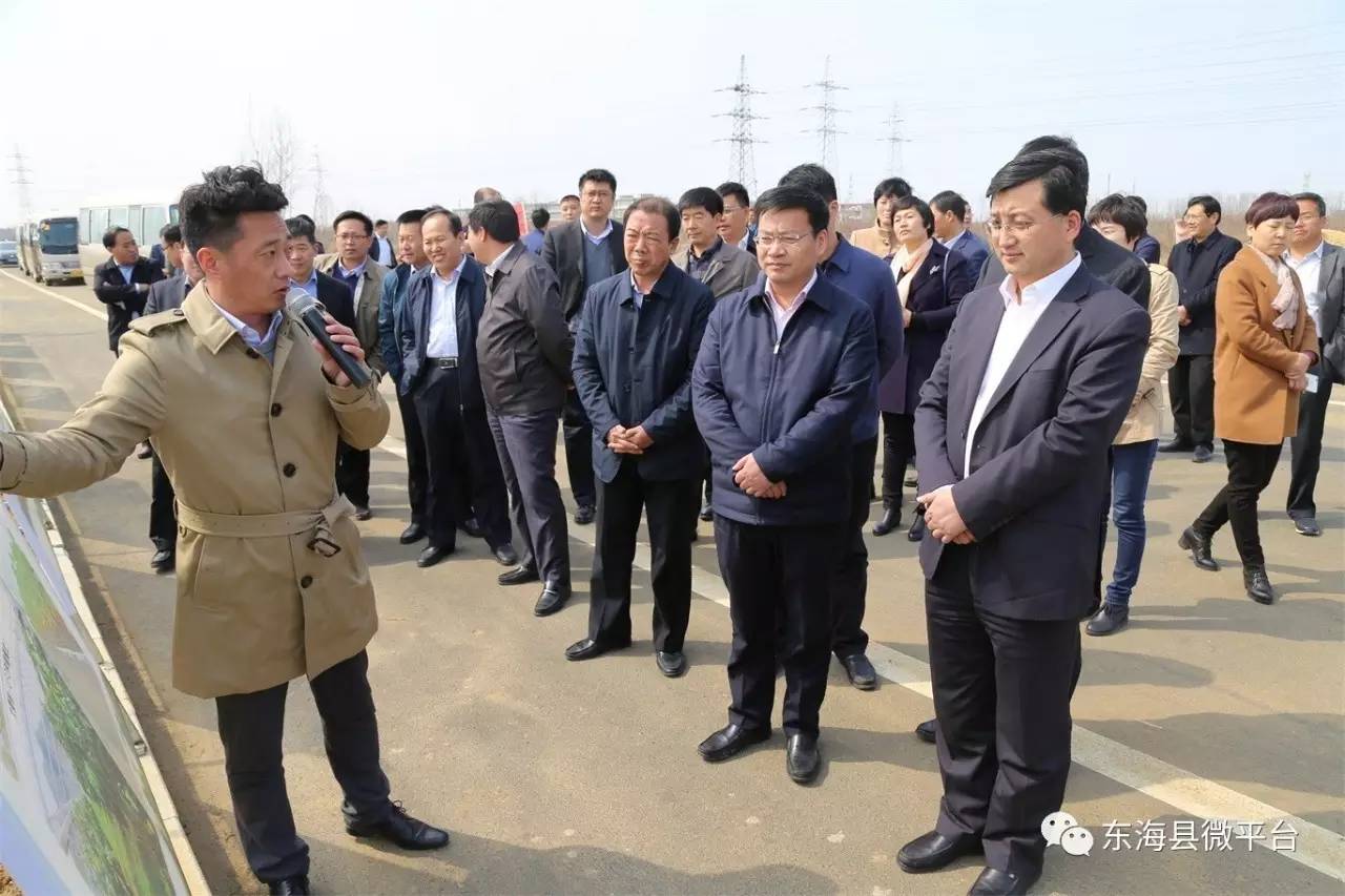 3月21日,山东省日照市莒县县委书记孟青率党政代表团来我县参观考察.