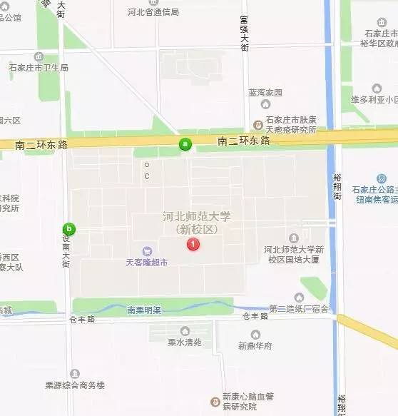 活动地点:河北师大新校区(南二环和裕翔街交口西行500米路南)