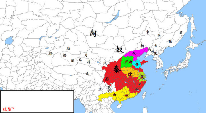 用地图看中国演变的历史,太精彩了