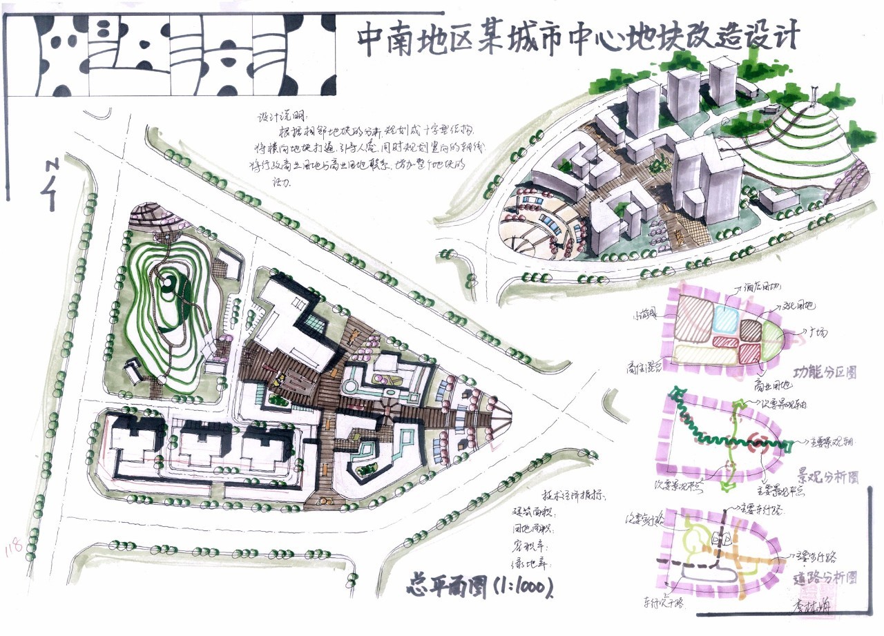 绘聚快题方案解析第5期规划篇02