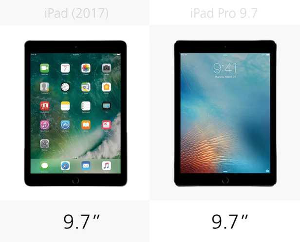 新款平板有和ipad pro 9.7相同的三种配色,但是缺少了玫瑰金.