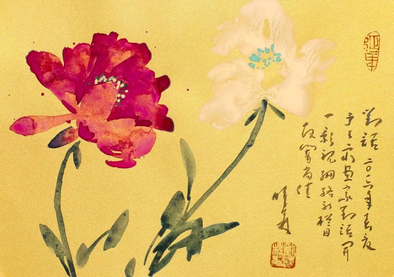 花语刘曦林花卉小品展北京画馆3月25日