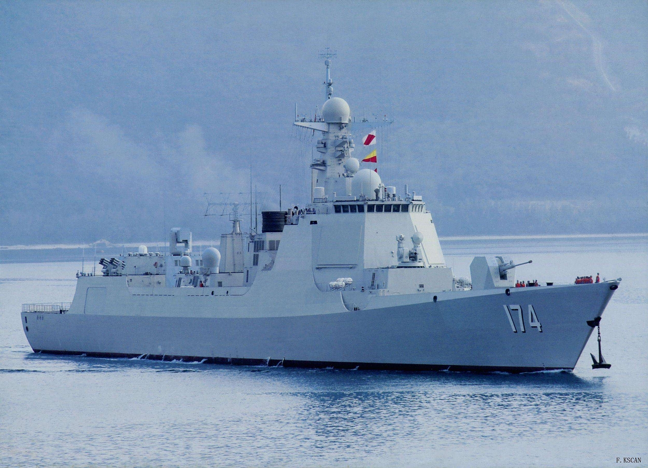 中国海军最强驱逐舰支队 阵容世界第二