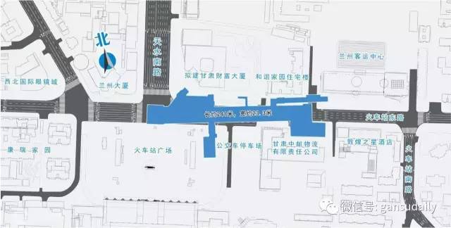 火车站东路为兰州市交通主干道,现状交通较为拥堵,交通导改难度大