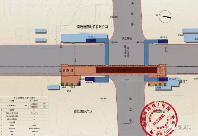 南通地铁1号线站点公布 快看看经过你家门口吗?