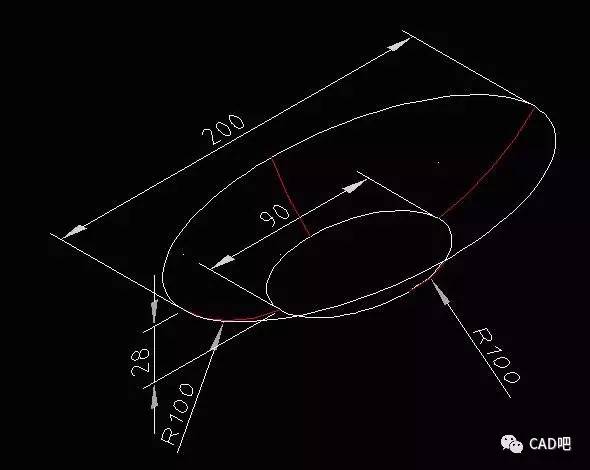 cad绘制三维金元宝的方法