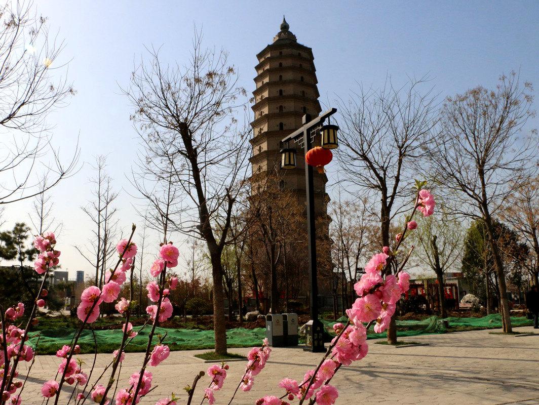 陕西古建筑崇文塔——中国最高砖塔_凤凰网